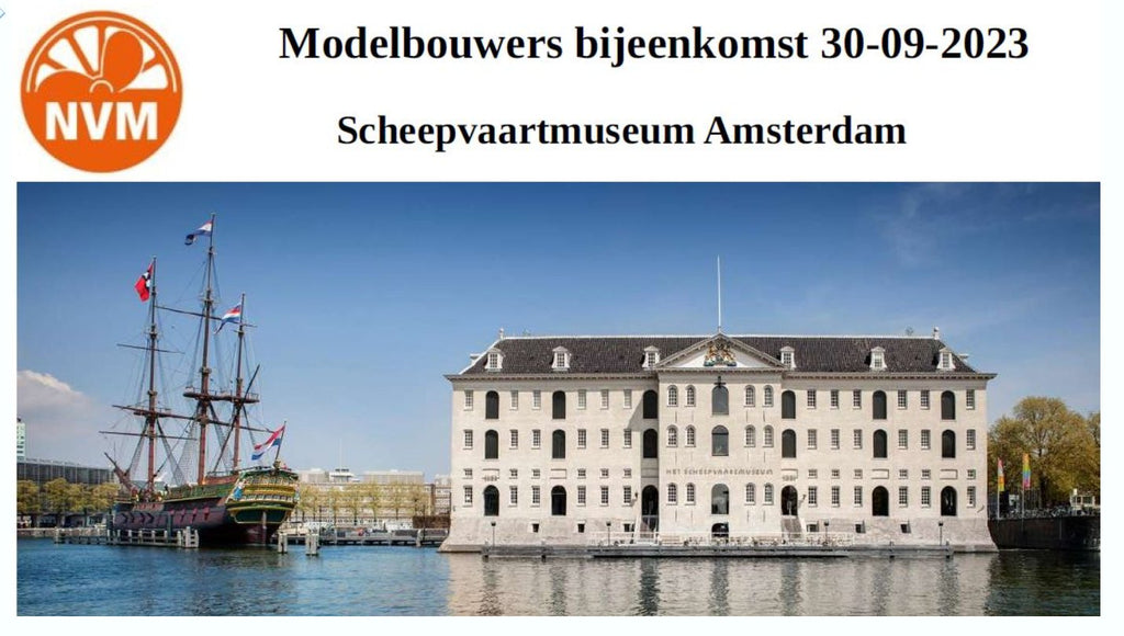 Modelbouwers bijeenkomst Scheepvaartmuseum Amsterdam